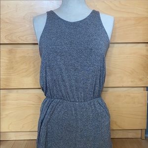 Cute gray jumper! Bottoms are shorts!